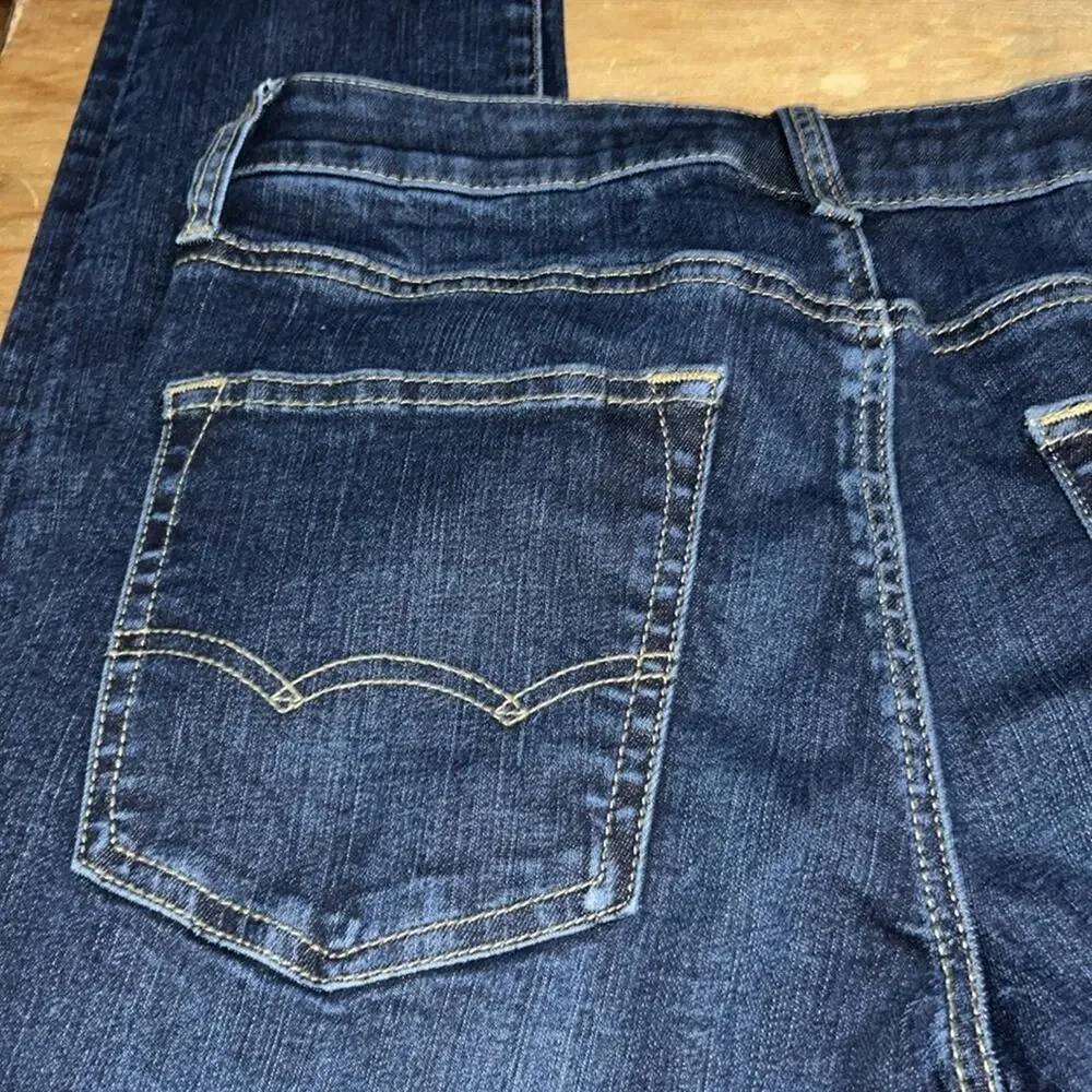 Mens American Eagle Outfitters Dark Blue Slim Denim Size 29 - Picture 3 of 11